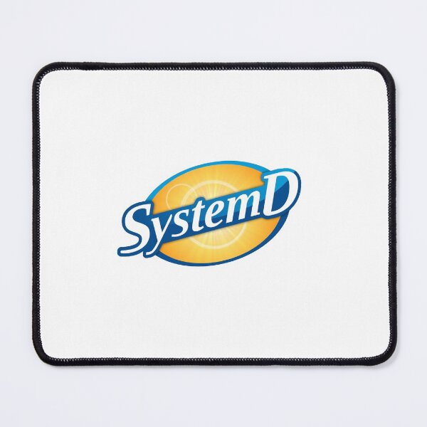 Item preview, SystemD logo SunnyD style designed and sold by hidde-j.