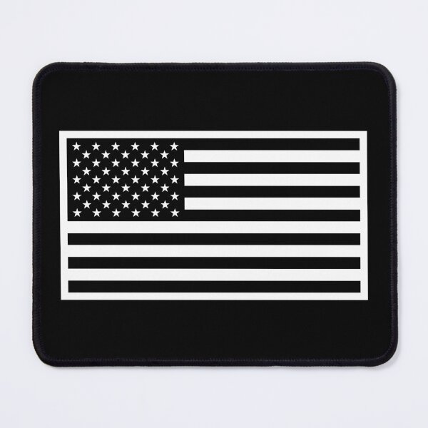 Item preview, American Flag - Black and White Version designed and sold by warishellstore.
