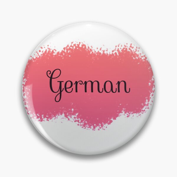 Item preview, German Language School Subject Label - Peach to Pink Gradient designed and sold by IrinchiDE.