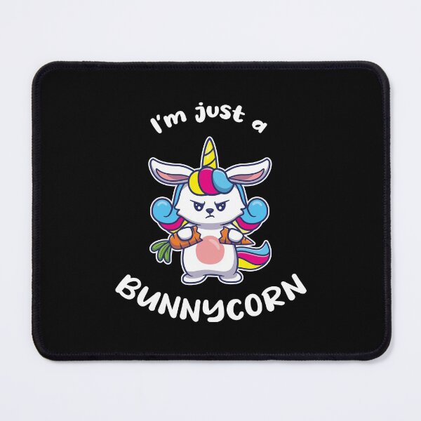 Item preview, I'm just a bunnycorn Cute Rabbit Unicorn Kawaii designed and sold by Mad-Minds.