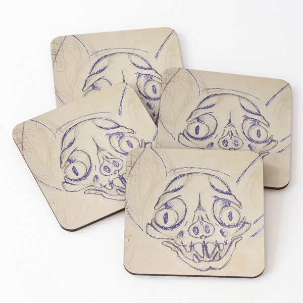 Item preview, Bat skull designed and sold by Blocskull.