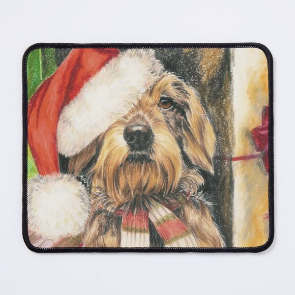 Item preview, Santa's Little Yelper designed and sold by BarbBarcikKeith.
