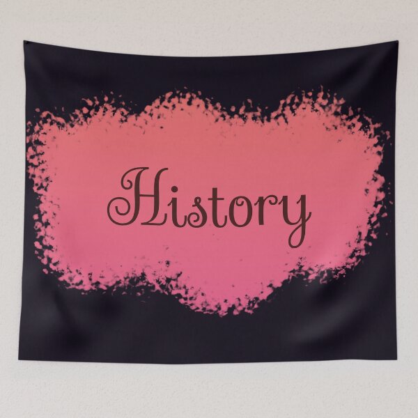 Item preview, History School Subject Label - Peach to Pink Gradient designed and sold by IrinchiDE.