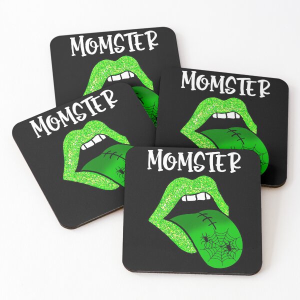 Item preview, Green halloween Frankenstein momster glitter lips- Halloween momster Frankenstein  designed and sold by Designs Of all kinds.