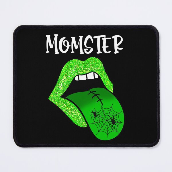 Item preview, Green halloween Frankenstein momster glitter lips- Halloween momster Frankenstein  designed and sold by Designs Of all kinds.