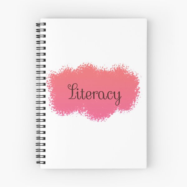 Item preview, Literacy School Subject Label - Peach to Pink Gradient designed and sold by IrinchiDE.