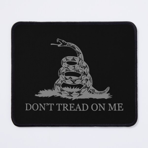 Item preview, Gadsden Flag - Black and Gray - 2 designed and sold by warishellstore.