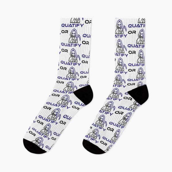 Item preview, Quatify Or Die White designed and sold by MDGamer777.