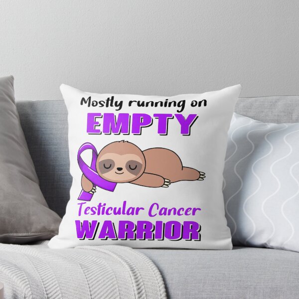 Item preview, Mostly Running On Empty Testicular Cancer Warrior designed and sold by Brad-FI.