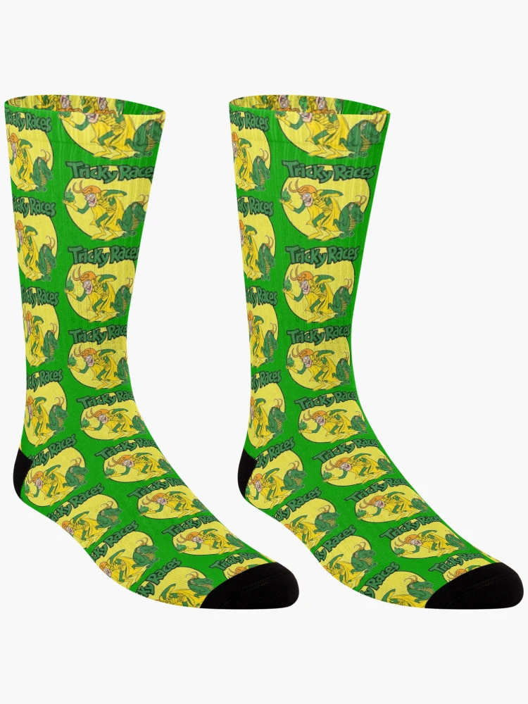 Thumbnail 3 of 5, Socks, Tricky Races designed and sold by JCJows.