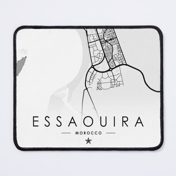 Item preview, Essaouira Map - Moroccan City designed and sold by feether-store.