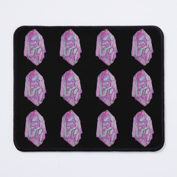 Item preview,  Pink Quartz Crystal painting. Pink watercolour healing crystal designed and sold by Goldstarwork.