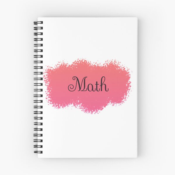 Item preview, Math School Subject Label - Peach to Pink Gradient designed and sold by IrinchiDE.