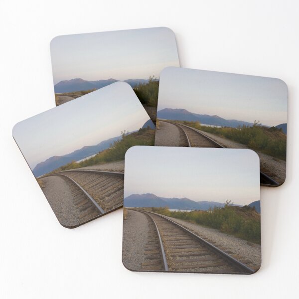 Item preview, Railroad track, Alaska designed and sold by taylaphotos.