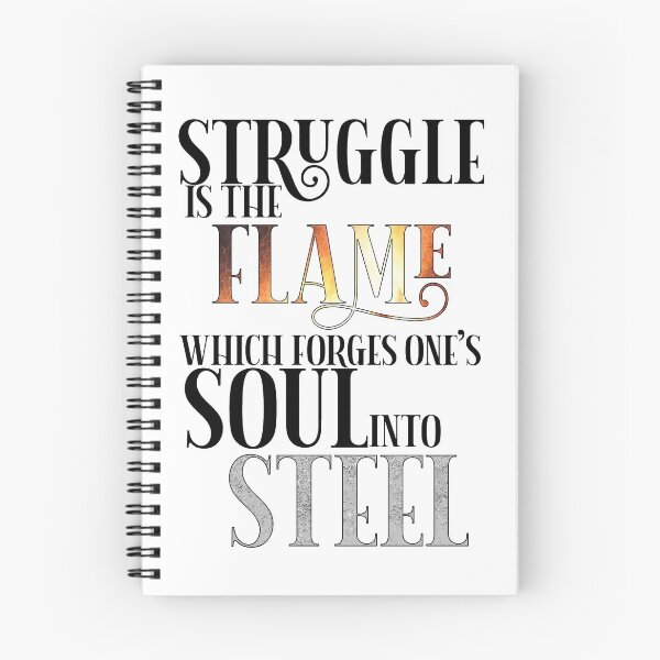 Item preview, Wizards-Inspired "Struggle is the Flame" designed and sold by mulberrydragon.