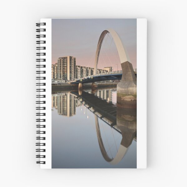 Item preview, Glasgow Clyde Arc Bridge at Sunset designed and sold by Maria Gaellman.