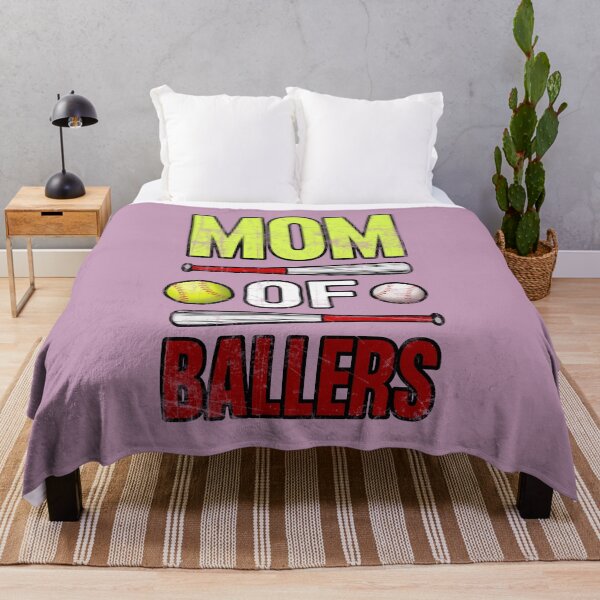 Item preview, Mom Of Ballers Baseball Softball Sports Mother Design designed and sold by modernfamgear.