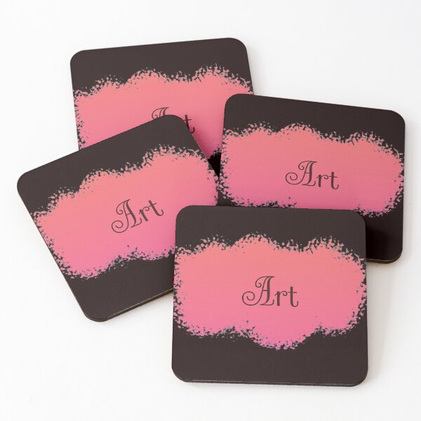 Item preview, Art School Subject Label - Peach to Pink Gradient designed and sold by IrinchiDE.