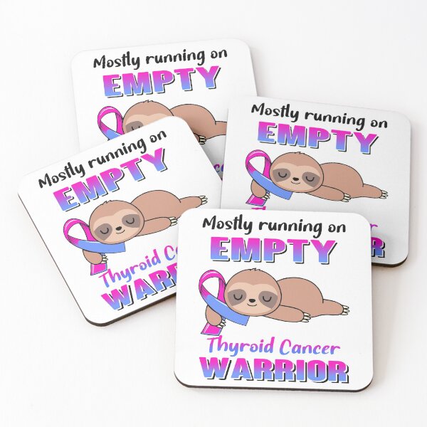 Item preview, Mostly Running On Empty Thyroid Cancer Warrior designed and sold by Brad-FI.