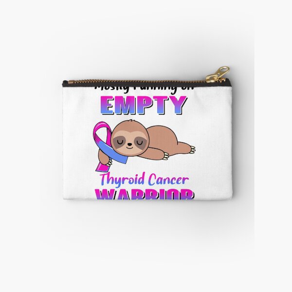Item preview, Mostly Running On Empty Thyroid Cancer Warrior designed and sold by Brad-FI.