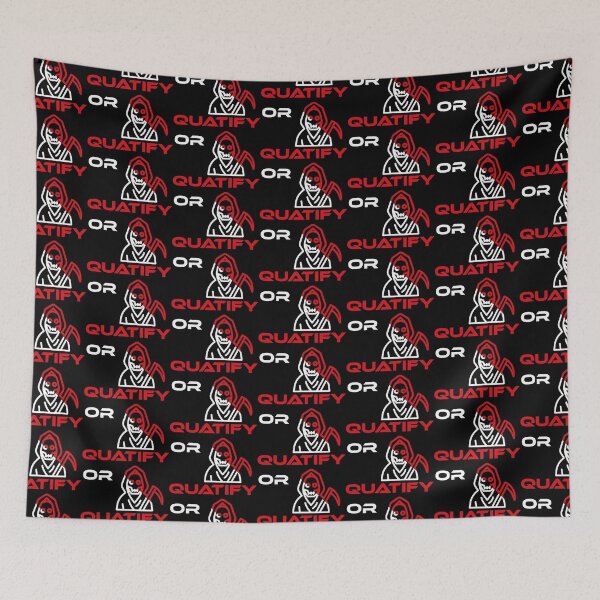 Item preview, Quatify Or Die Black designed and sold by MDGamer777.