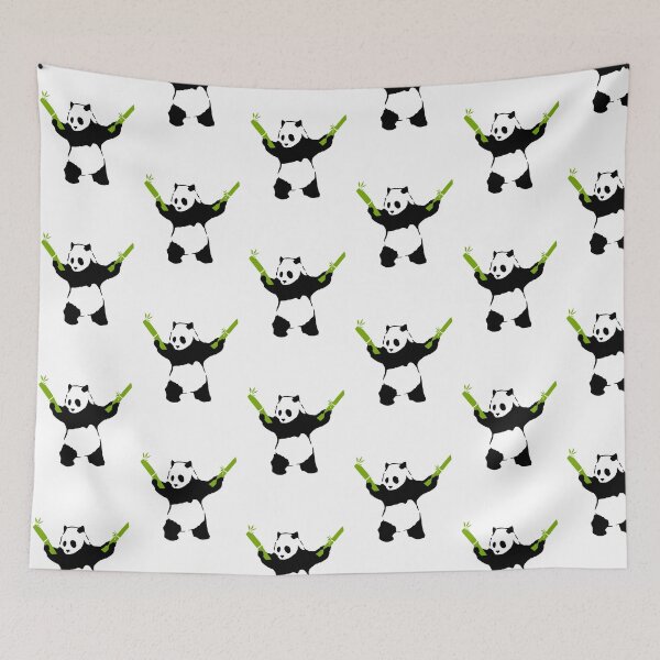 Item preview, Bad Panda Bamboo Stencil designed and sold by nekhebit.