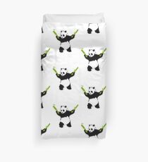 Bad Panda Bamboo Stencil Duvet Cover