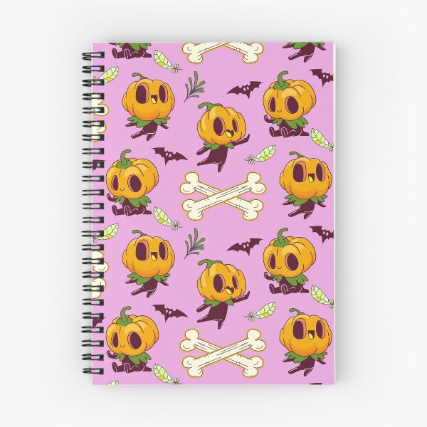 Item preview,  cute  pumpkin catching Bats Halloween pattern designed and sold by TIHONA.