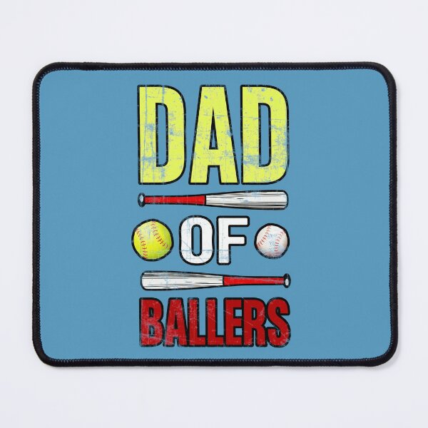 Item preview, Dad Of Ballers Baseball Softball Sports Father Design designed and sold by modernfamgear.