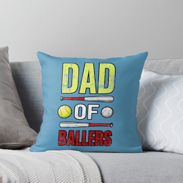Item preview, Dad Of Ballers Baseball Softball Sports Father Design designed and sold by modernfamgear.