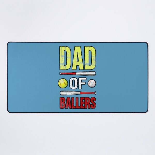 Item preview, Dad Of Ballers Baseball Softball Sports Father Design designed and sold by modernfamgear.