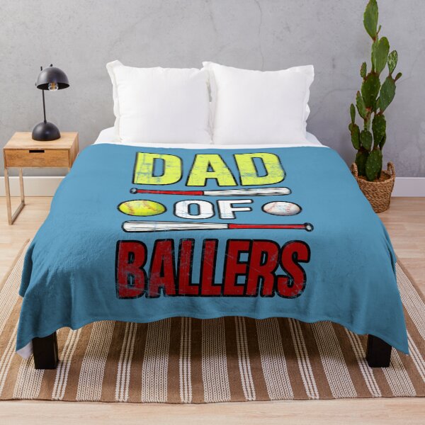 Item preview, Dad Of Ballers Baseball Softball Sports Father Design designed and sold by modernfamgear.