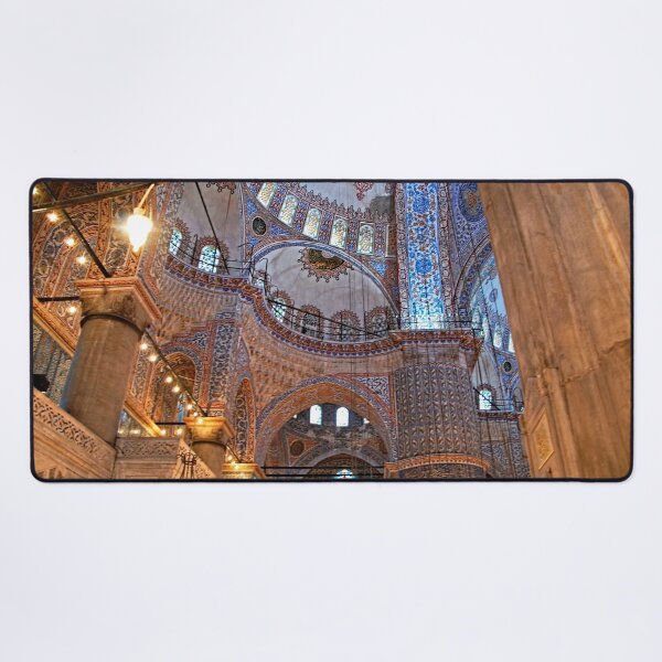 Item preview, Blue Mosque Interior Ottoman Architecture, Istanbul, Turkey 1 designed and sold by worldways.