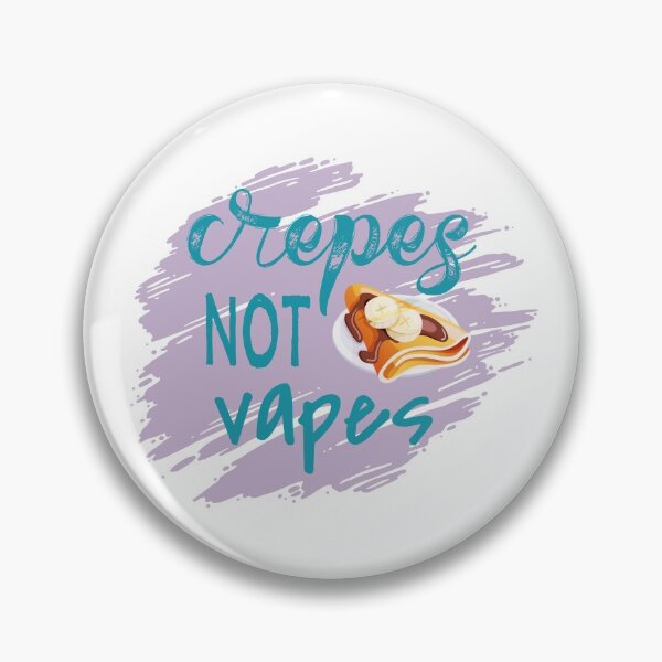 Item preview, Crepes Not Vapes designed and sold by Martini-Four.