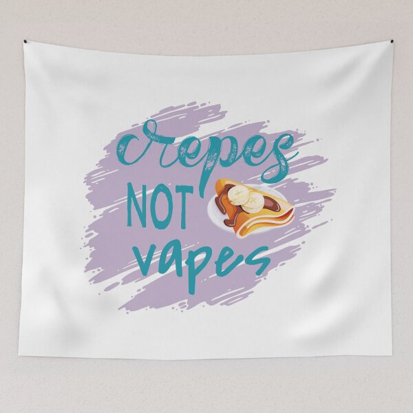 Item preview, Crepes Not Vapes designed and sold by Martini-Four.