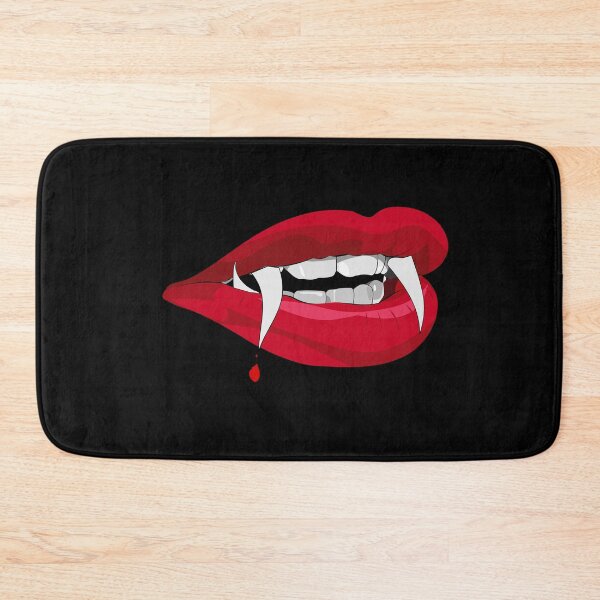 Item preview, Halloween Vampire Lips Bloody Fangs designed and sold by ZiesMerch.