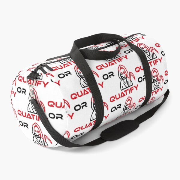 Item preview, Quatify Or Die White designed and sold by MDGamer777.