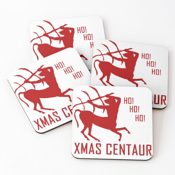 Item preview, Xmas Centaur (Red Variant) by Archeonerd designed and sold by ArcheoNerd.