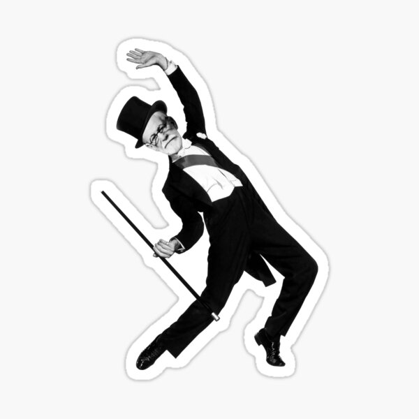 Freud Astaire Sticker