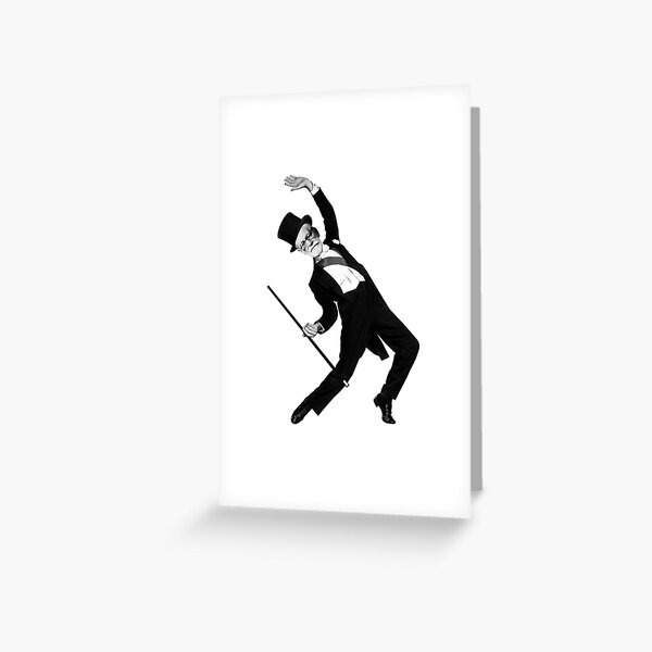 Freud Astaire Greeting Card