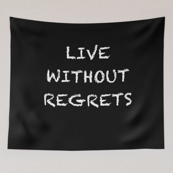 Item preview, Live without regrets designed and sold by LaurentRuiz.