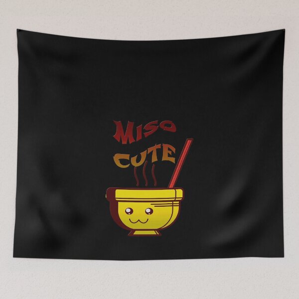 Item preview, Miso Cute Kawaii Ramen Bowl designed and sold by Atouke.