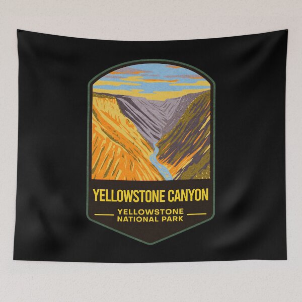 Aperçu de l'œuvre Canyon de Yellowstone Parc national de Yellowstone créée et vendue par JordanHolmes.