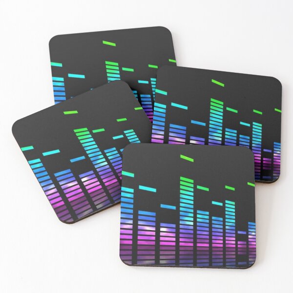 Artikelvorschau, Neon-Equalizer-Design entworfen und verkauft von Apparel-City.