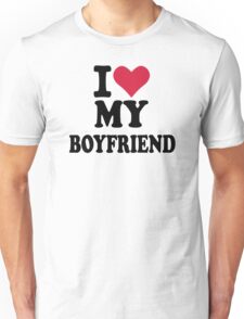 i love my boyfriend t shirts