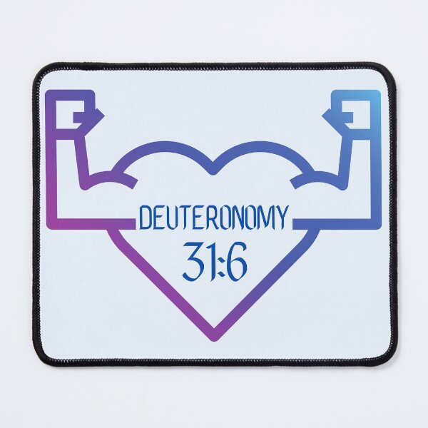 Item preview, Deuteronomy 31:6 designed and sold by GeoTeasters.