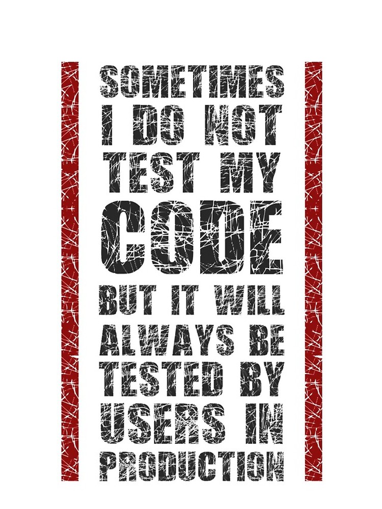 Thumbnail 4 of 4, iPhone Case, I Do Not Always Test My Code - Funny Programming Quote designed and sold by FoxCodeCreation.