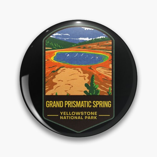 Item preview, Grand Prismatic Spring Yellowstone National Park designed and sold by JordanHolmes.