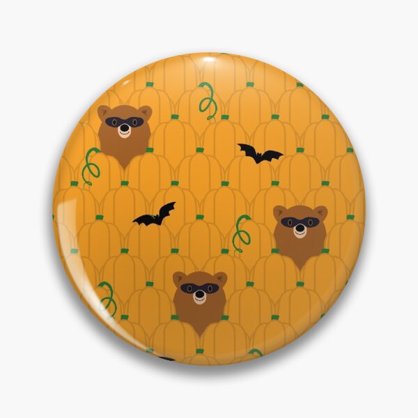 Artikelvorschau, Halloween Bären & Kürbisse Muster entworfen und verkauft von MSwiftDesigns.