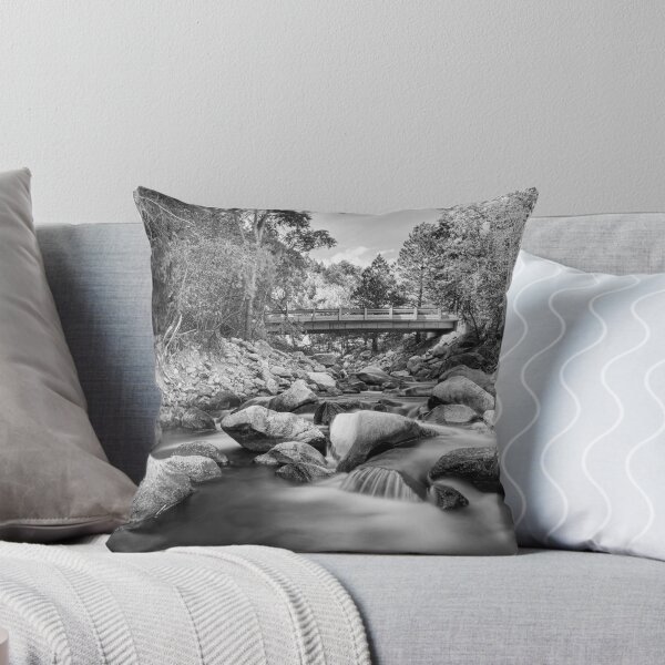 Item preview, Mountain Creek Bridge in Black and White  designed and sold by Bo Insogna.